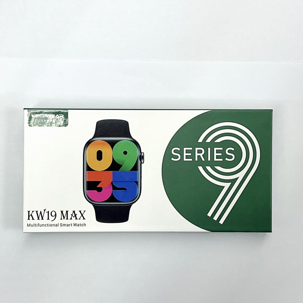 KW19 Max Smartwatch With Two Straps